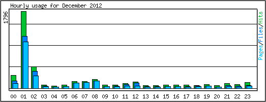 Hourly usage